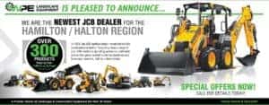 We are the newest JCB dealer!