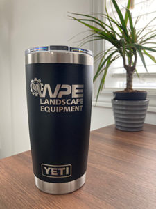 WPE Landscape Equipment Branded Yeti Mug